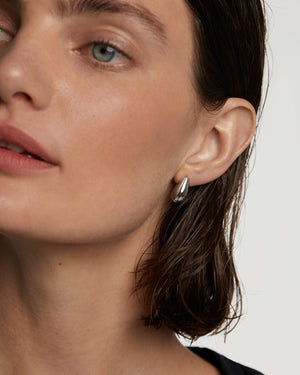 PDPAOLA - SUGAR SILVER EARRINGS