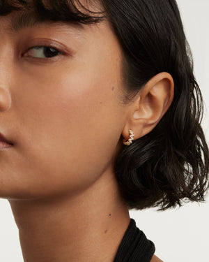 PDPAOLA - LITTLE CROWN EARRINGS