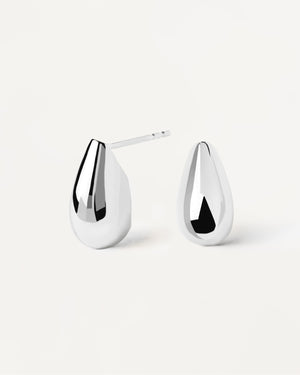 PDPAOLA - SUGAR SILVER EARRINGS