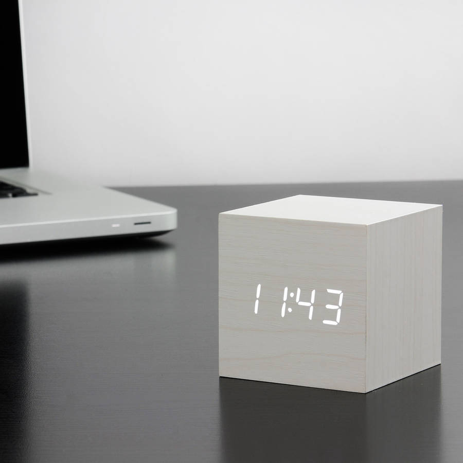 Gingko - Cube Click Clock
