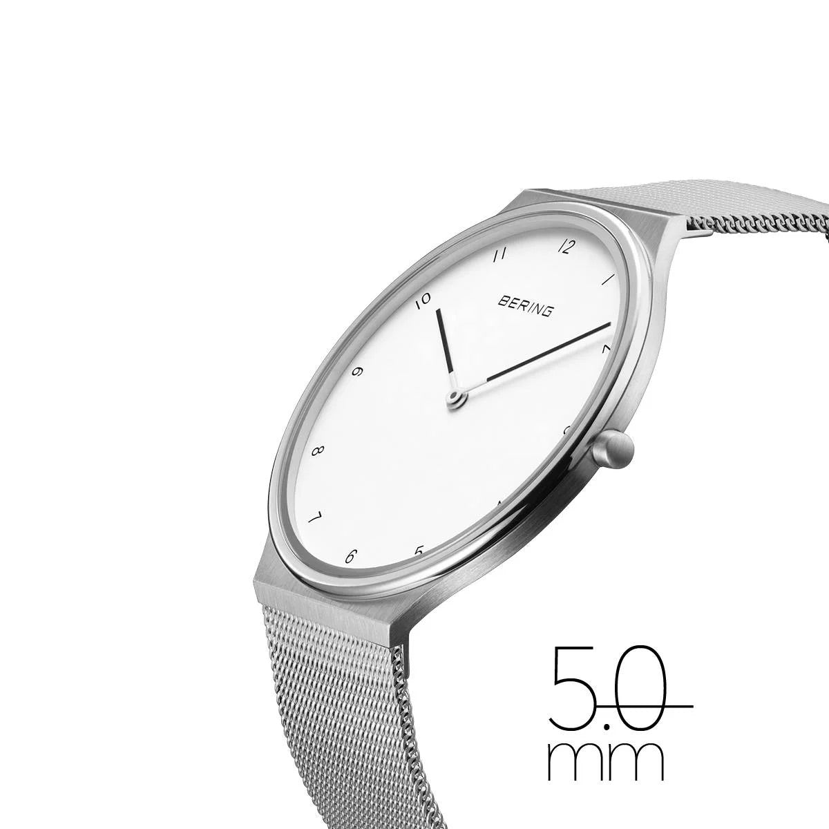 Bering - Ultra Slim | polished/brushed silver | 18440-004