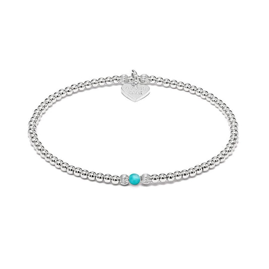 ANNIE HAAK - Aster Silver Bracelet - Turquoise