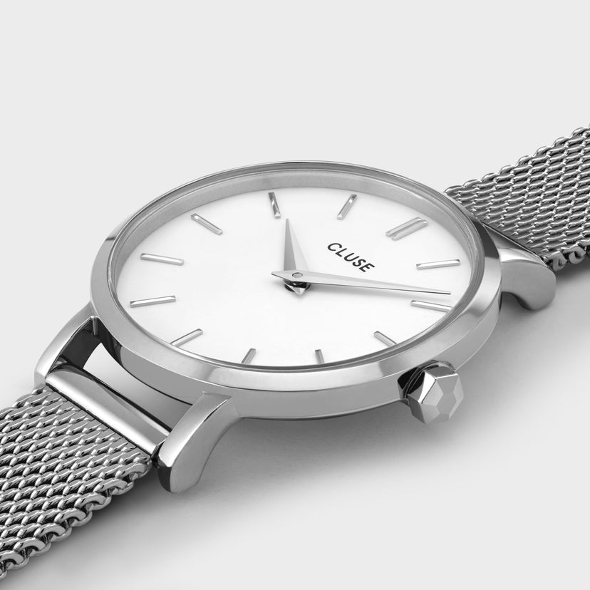 Cluse silver outlet watch